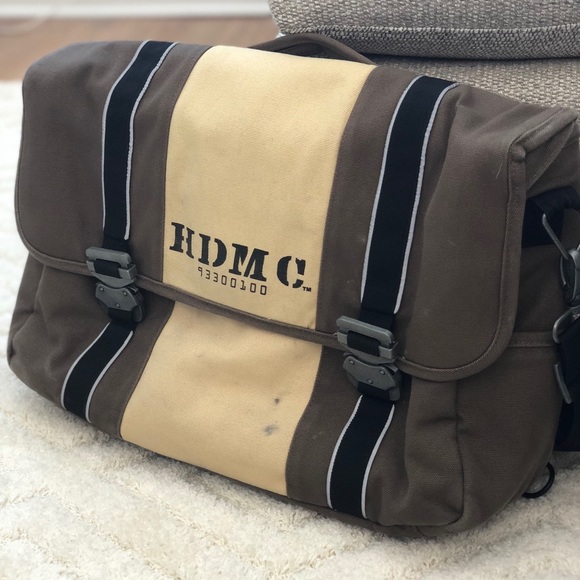 harley davidson messenger bag